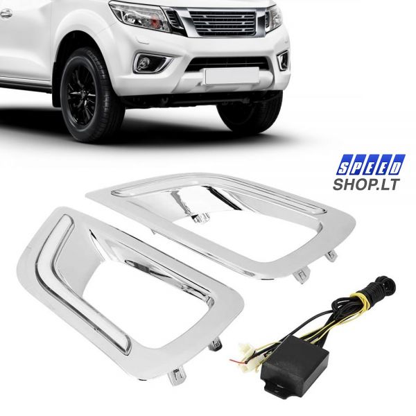 NISSAN NAVARA NP300 LED dienos šviesos žibintai